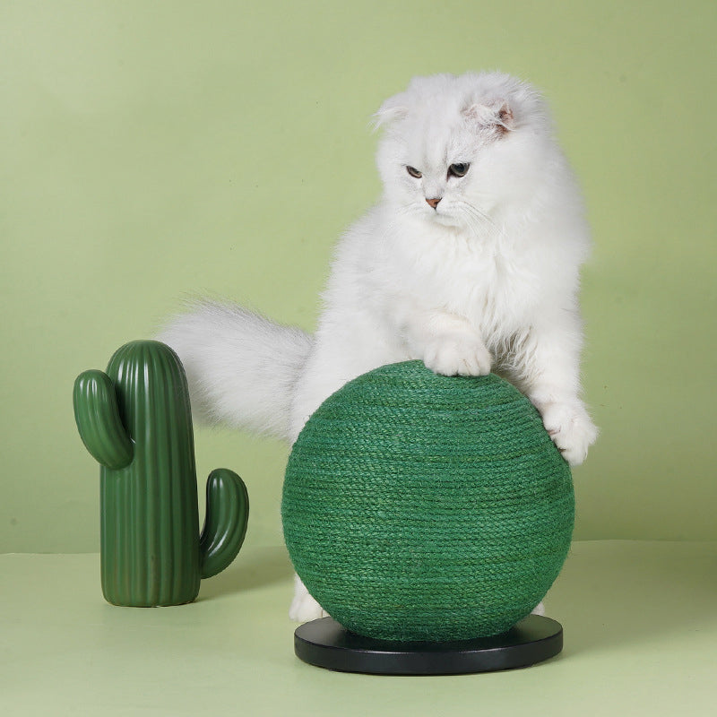 Cat Scratching Ball