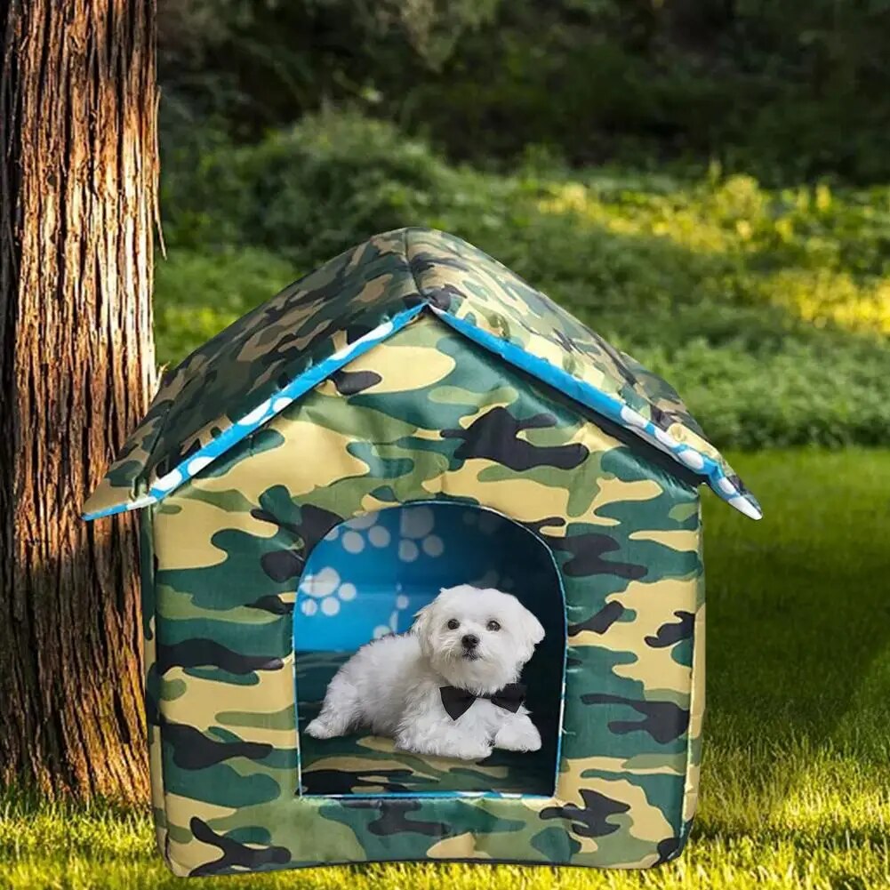 Camouflage Style Waterproof Dog House