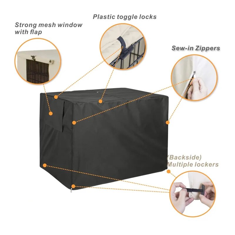 Dog Cage W/ Cover