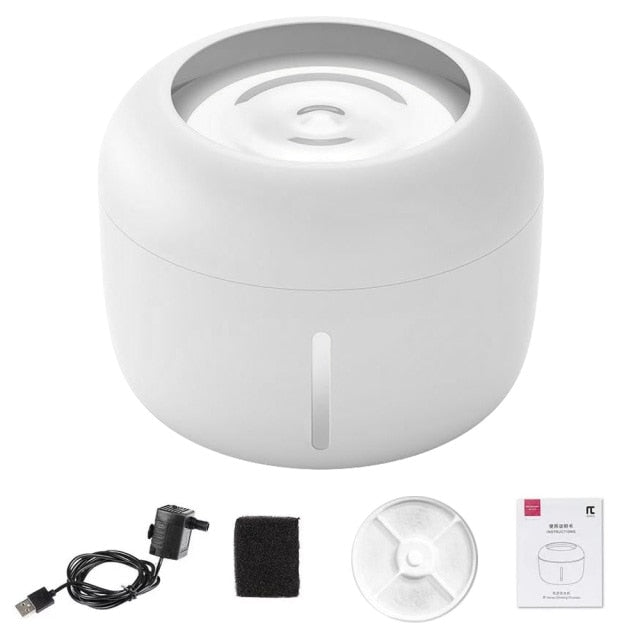Active-Filter Water Drinking Bowl